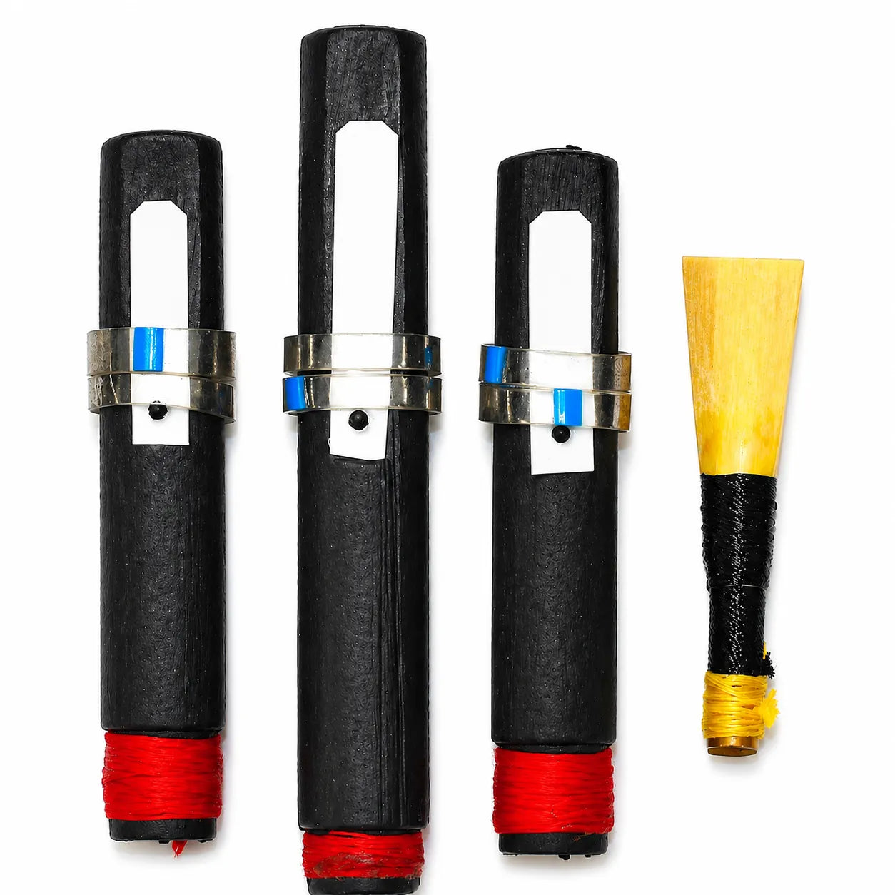 Glenor Heritage 4-piece bagpipe drone reed set – 1 bass and 2 tenor drone reeds plus 1 chanter reed