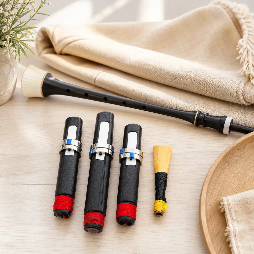 Bagpipe Drone Reed Set – Complete 4 Piece Replacement Set | Glenor Heritage