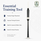 Black Ivory Practice Chanter – Beginner Bagpipe Practice Chanter | Glenor Heritage