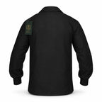 Black Jacobite Ghillie Shirt – Traditional Scottish Highland Wear | Glenor Heritage