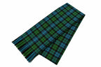 Campbell Ancient Tartan Sash front view – full-size women's Highland sash in muted clan tartan by Glenor Heritage