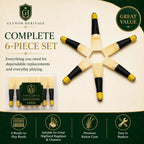 6 Piece Bagpipe Cane Reeds Set – Great Highland Pipe Chanter | Glenor Heritage