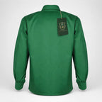 Green Jacobite Lace Up Shirt – Traditional Celtic Highland Wear | Glenor Heritage