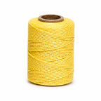 Bagpipe hemp thread spool close-up – durable non-waxed wrapping thread for Great Highland Bagpipes
