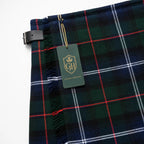 Liquid Modern tartan kilt full length view – contemporary Scottish Highland kilt by Glenor Heritage