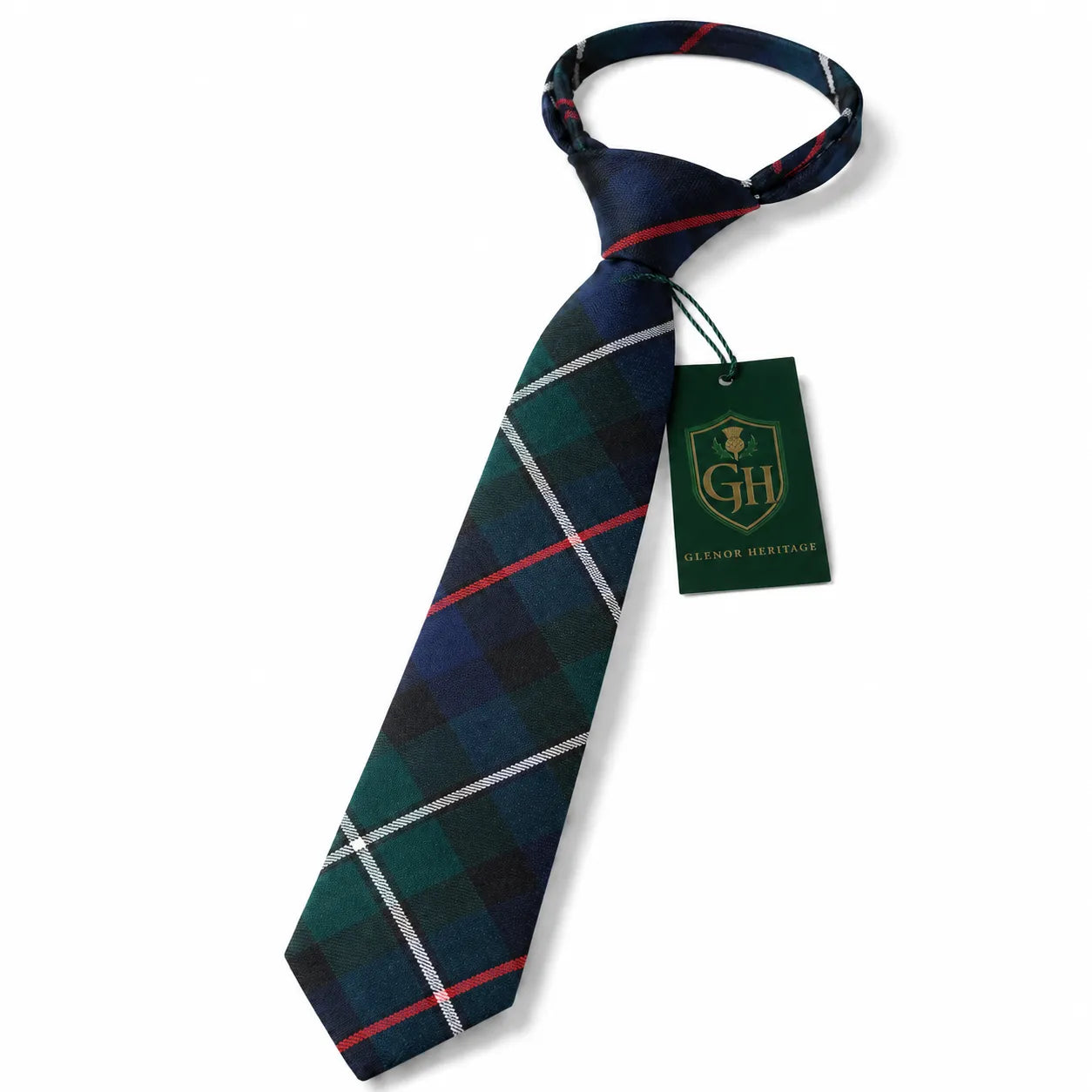 Mackenzie Tartan Neck Tie – Classic Scottish Plaid Tie for Highland Wear, Weddings & Formal Occasions