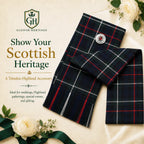 Mackenzie Tartan Sash – Full Size Women’s Highland Sash | Glenor Heritage