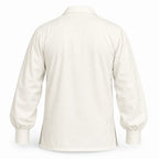 Off White Highland Lace-Up Shirt – Authentic Scottish Jacobite Apparel | Glenor Heritage