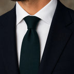 Plain Green Neck Tie – Classic Solid Green Tie for Weddings, Business & Formal Wear