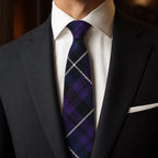 Pride of Scotland Tartan Neck Tie – Classic Scottish Plaid Tie for Highland Wear, Weddings & Formal Events