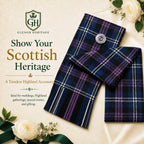 Pride of Scotland Tartan Sash – Traditional Women’s Scottish Tartan Wrap | Glenor Heritage