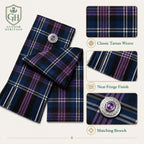 Pride of Scotland Tartan Sash – Traditional Women’s Scottish Tartan Wrap | Glenor Heritage