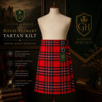 Royal Stewart Tartan Kilt – Traditional Scottish Highland Kilt | Glenor Heritage