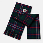 Scottish National Tartan Sash front view – full-size women's Highland sash in Scotland's official national tartan by Glenor Heritage