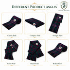 Scottish National Tartan Sash – Full Size Scottish Highland Sash | Glenor Heritage