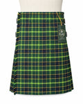 US Army tartan kilt front view – military-inspired plaid blending American and Scottish Highland tradition