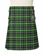 US Army tartan kilt front view – military-inspired plaid blending American and Scottish Highland tradition
