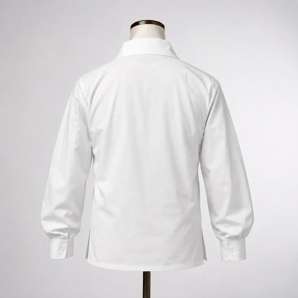 White Highland Lace-Up Shirt – Traditional Scottish Jacobite Attire | Glenor Heritage